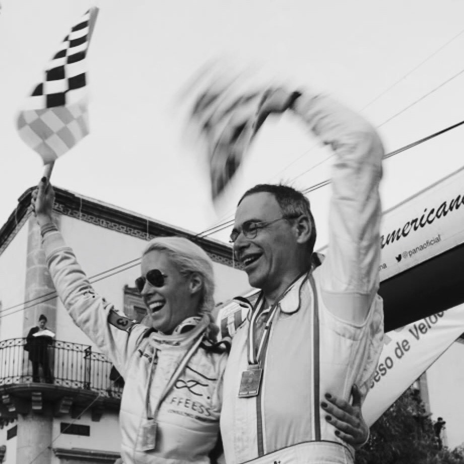 La Carrera Panamericana Feess Jaeger Porsche 356